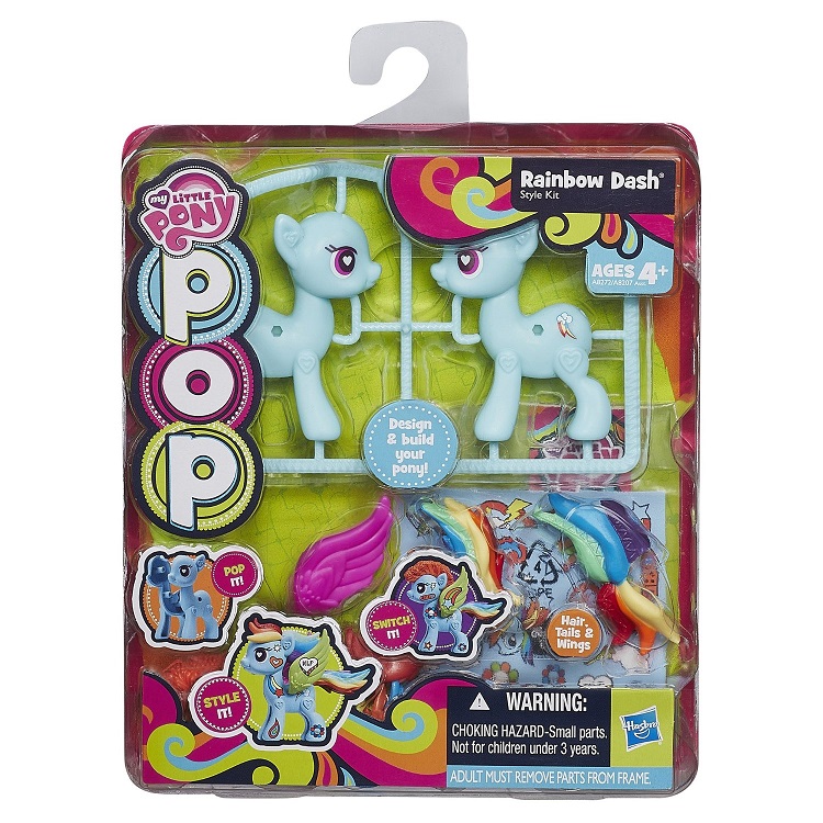 Поп-конструктор из серии My Little Pony Создай свою пони - Рэйнбоу Дэш  